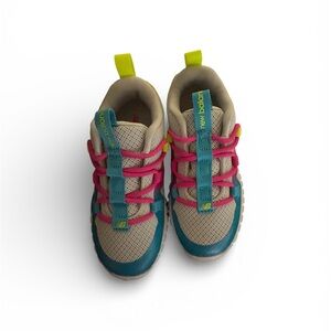 New Balance Kids' Pink and Blue Sneakers
